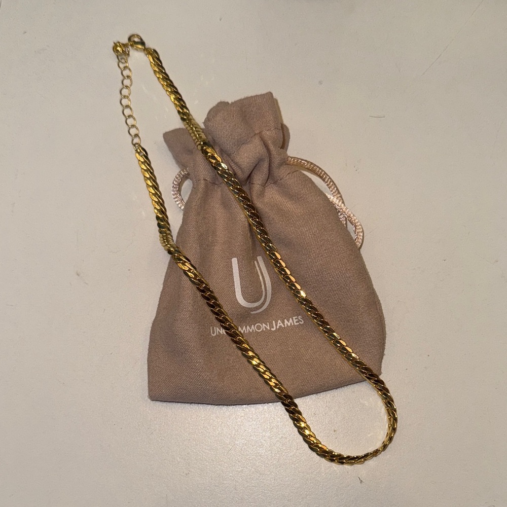 Uncommon James Twisted Gold Chain Necklace